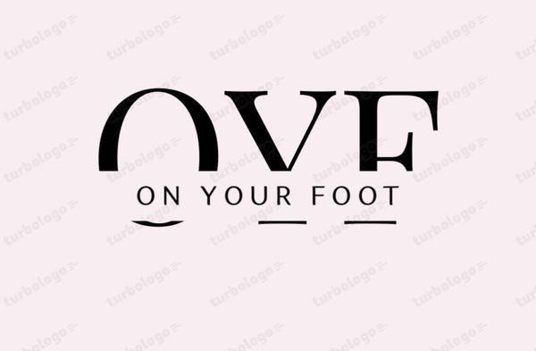 on your foot